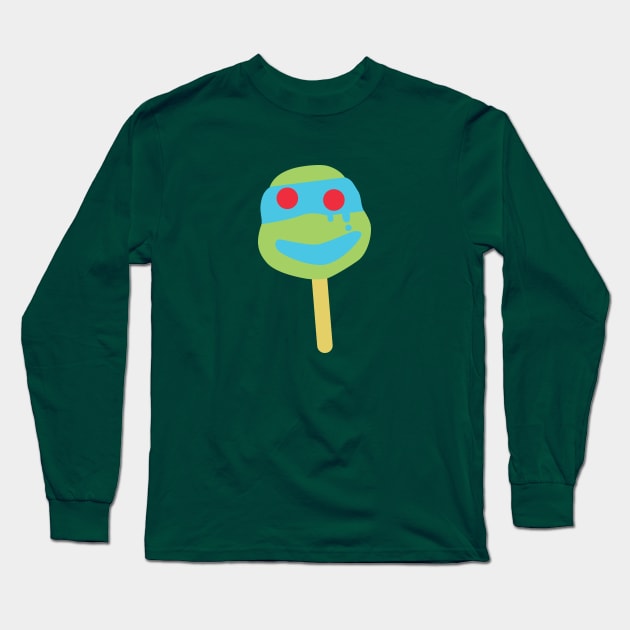 TMNT Ice Cream: Leo Long Sleeve T-Shirt by Ryan Wood Studios